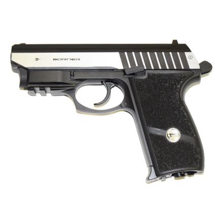 Пневматический пистолет Borner Panther 801, с ЛЦУ